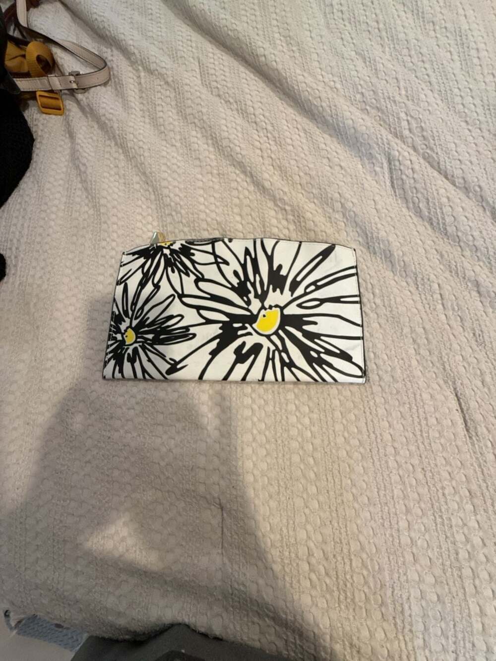 Reed Krakoff Floral Daisy Print Zip Pouch